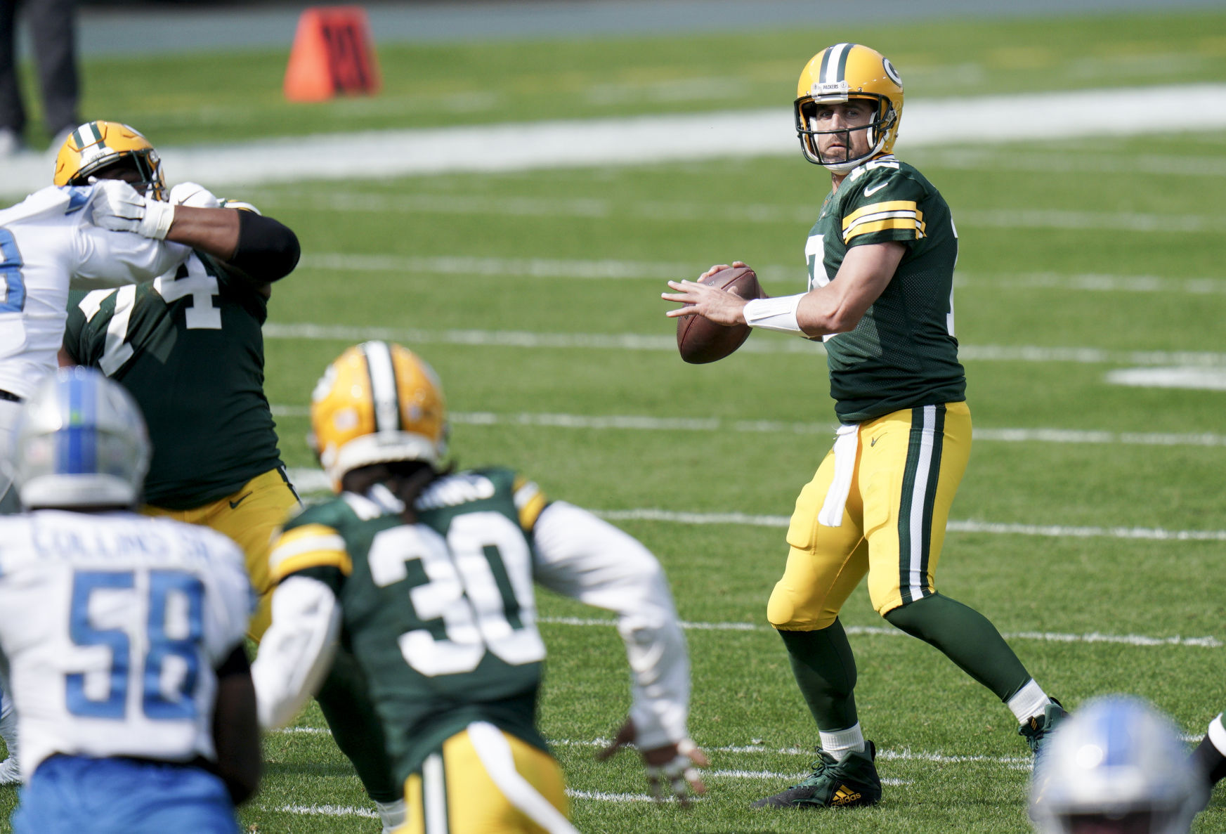 Packers 42, Lions 21